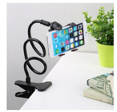 Flexible Snake Mobile Stand – Adjustable Lazy Phone Holder for Desk, Bed & Table | Random Color