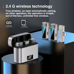 Jmary 100% Original Mw-15 2.4G Wireless Microphone For Mobile Lightning Noise Reduction Biggest Battery